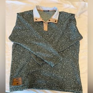 Southern Marsh Knit Pullover, Green